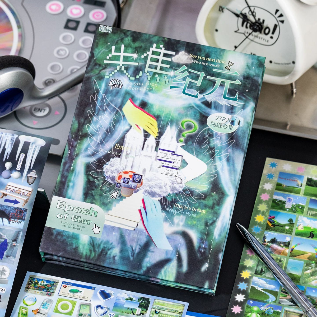 Out-of-Focus Era Sticker Book